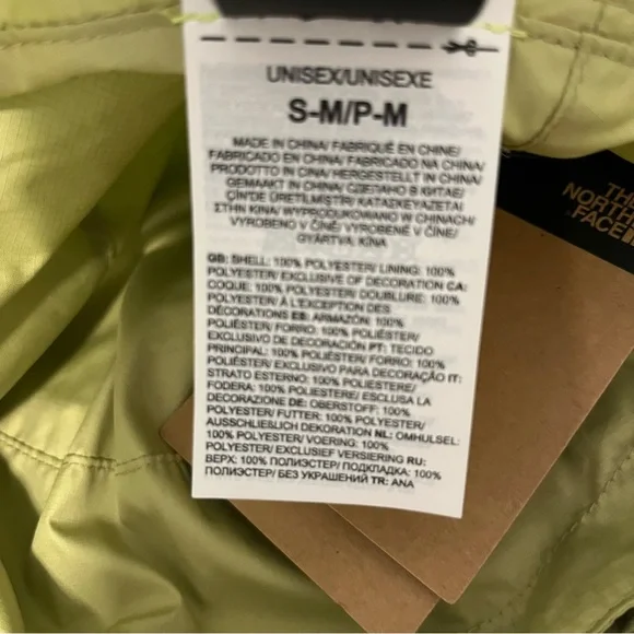 NWT The North Face Unisex Sun Stash Hat Green Bucket Reversible Packable - Picture 14 of 16